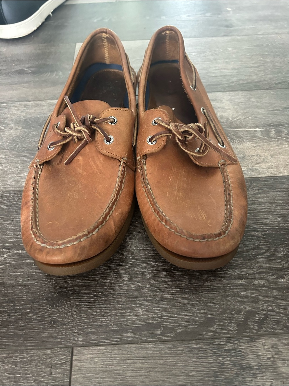 Sperry Tan/Brown Leather Classic Boat Shoes